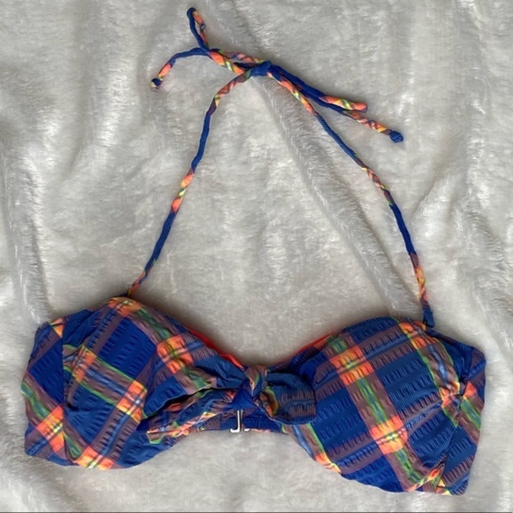 Victoria Secret Plaid Bikini Top